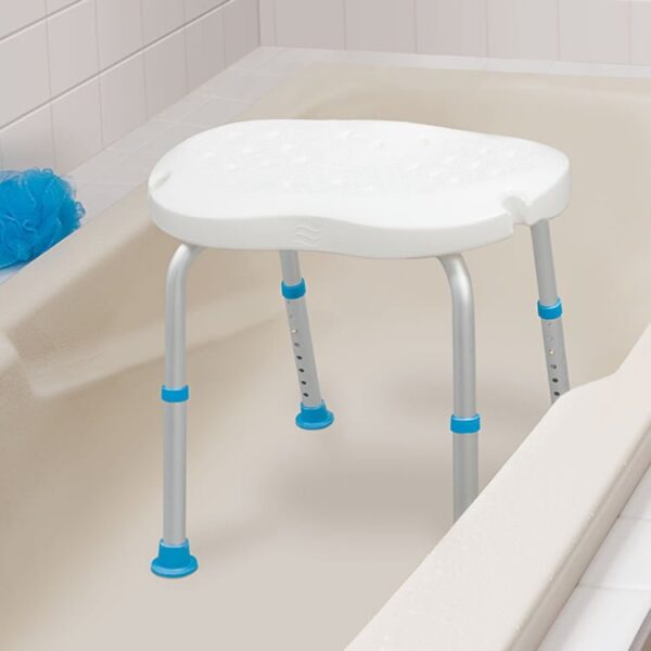 AquaSense Adjustable Bath Seat without Back - Image 6