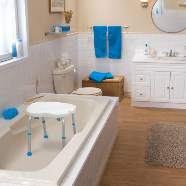 AquaSense Adjustable Bath Seat without Back - Image 9