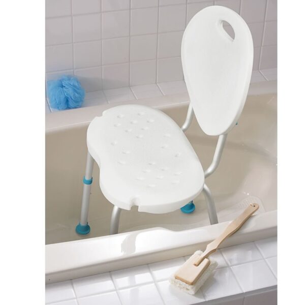 AquaSense Adjustable Bath Seat with Back - Image 6