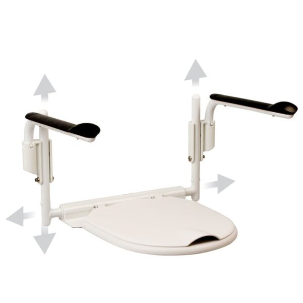 Etac Supporter Toilet Arm Supports - Image 4